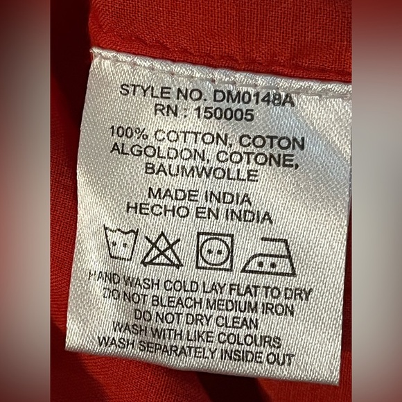 Dra Los Angeles Anthropologie Pink Gauze 100% Cotton Lined Mini Dress SP NWT - Picture 13 of 13